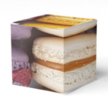 Boîte cadeau de la fête Macaron Favoriser