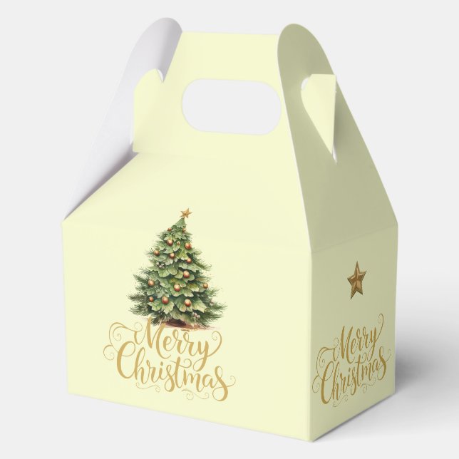 Ballotins Boîte cadeau de Noël Arbre de Noël (Recto)