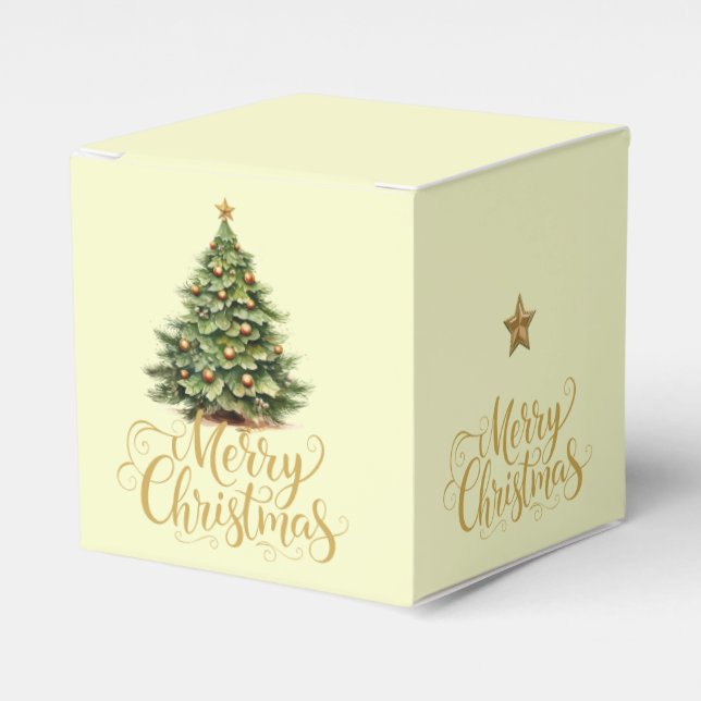 Ballotins Boîte cadeau de Noël Arbre de Noël (Verso)