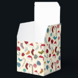 Ballotins Boîte cadeau de Noël décorée, emballage de vacance<br><div class="desc">Enregistrez le papier d'emballage et utilisez cette petite boîte cadeau à la place.</div>