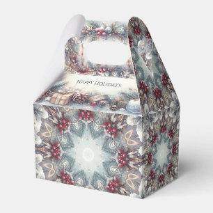 Ballotins Boîte cadeau de vacances hiver