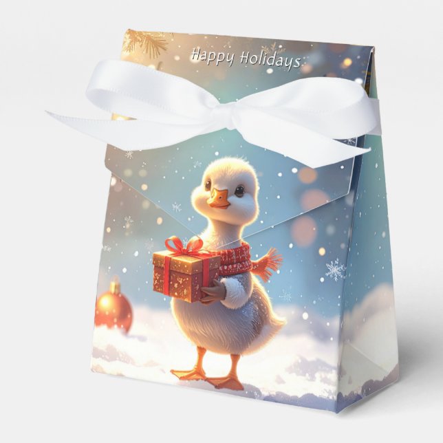 Ballotins Boîte cadeau de vacances Petit Canard (Verso)