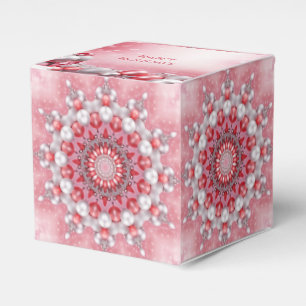 Ballotins Boîte cadeau de vacances rose