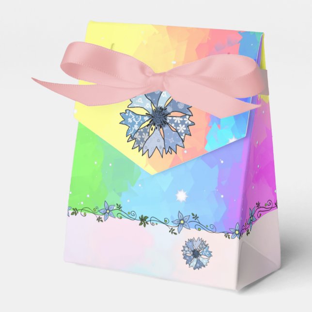 Ballotins Boîte cadeau en arc-en-ciel (Verso)