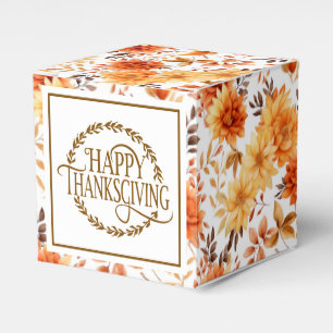Ballotins Boîte Cadeau Fleurs D'Automne