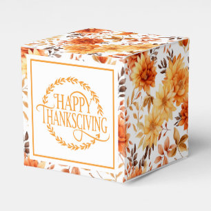 Ballotins Boîte Cadeau Fleurs D'Automne