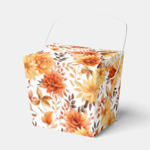 Ballotins Boîte Cadeau Fleurs D'Automne