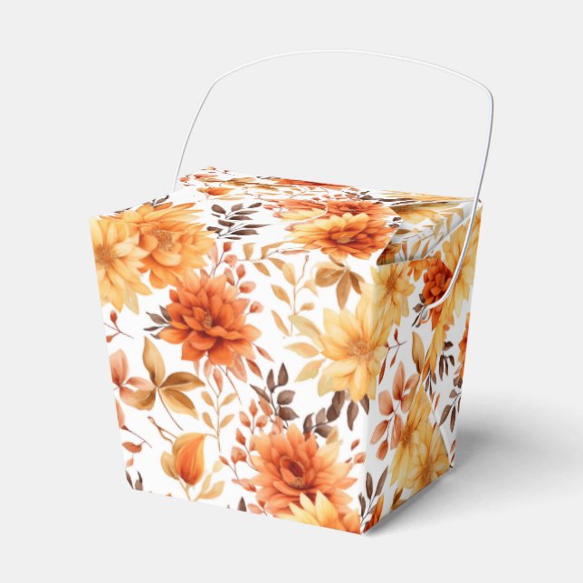 Ballotins Boîte Cadeau Fleurs D'Automne (Verso)