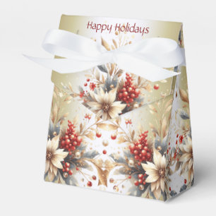 Ballotins Boîte Cadeau Fleurs de Vacances Modernes