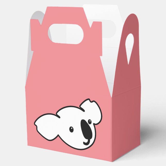 Ballotins Boîte Cadeau Koala Jo Handle, Vos Couleurs (Ouvert)