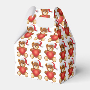 Ballotins Boîte cadeau Nounours de Noël