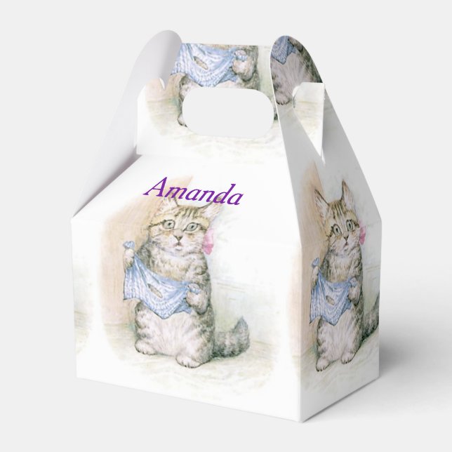 Ballotins Boîte cadeau personnalisée Beatrix Potter pour ann (Verso)