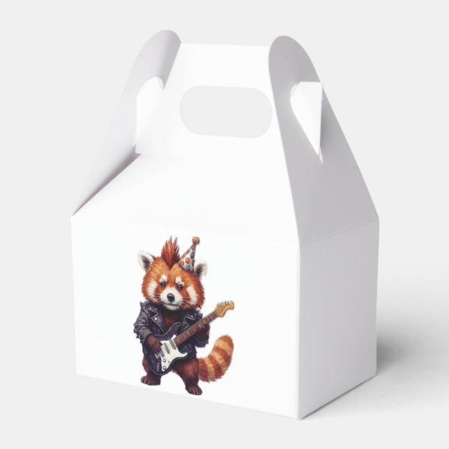 Ballotins Boîte Cadeau Red Panda Rocker (Verso)