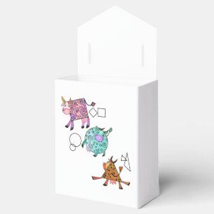 Ballotins Boîte cadeau Vaches volantes