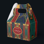 Ballotins Boîte Cadeaux de Mariage Personnalisé<br><div class="desc">Améliorez votre expérience de don mariage avec notre boîte de cadeaux de mariage personnalisé exquise. Le devant montre l'élégance intemporelle de "Mr & Mrs. (nom de famille) est. (date)", ajoutant une touche de charme personnalisé à votre célébration. En complément de l'esthétique de notre collection, le dos est doté d'un message...</div>