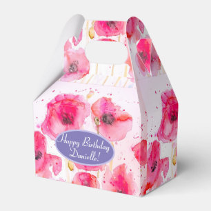 Ballotins Boîte de bonbons de fête de thé de gâteau de fleur