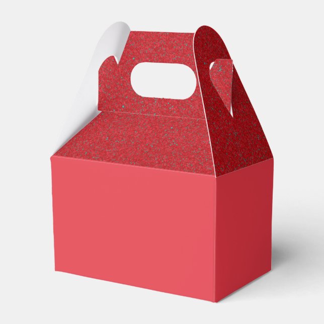 Ballotins Boîte de bruit rouge tomate personnalisée (Verso)