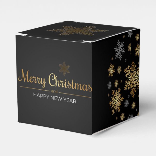 Ballotins Boîte de cadeau de faveur de Noël Joyeux Noël (Verso)