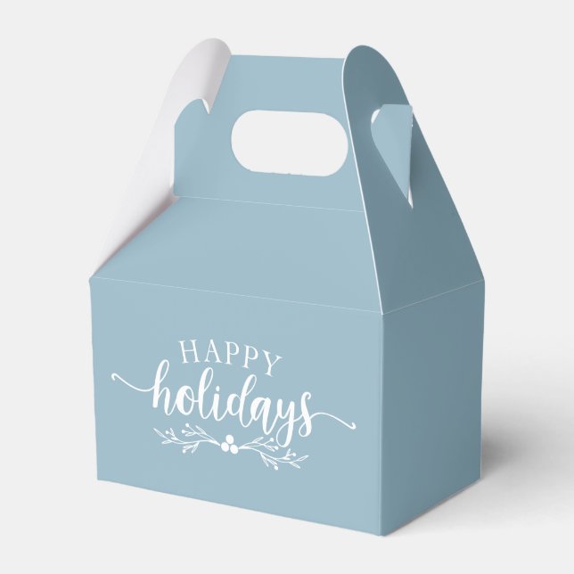 Ballotins Boîte de cadeau de faveur de vacances (Verso)