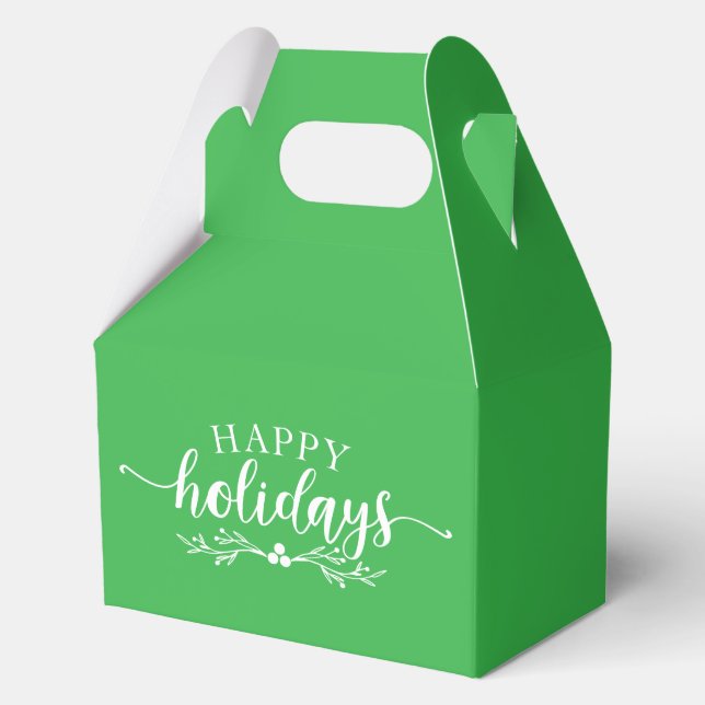 Ballotins Boîte de cadeau de faveur de vacances (Recto)