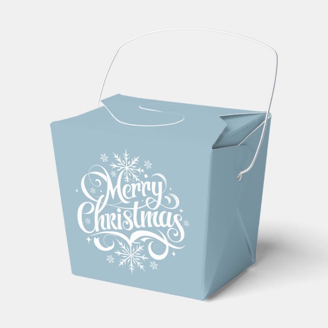 Ballotins Boîte de cadeau de faveur de vacances (Verso)