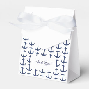 Ballotins Boîte de cadeau de fête à thème nautique personnal