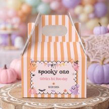 Boîte de cadeau de fête d'anniversaire de fantôme