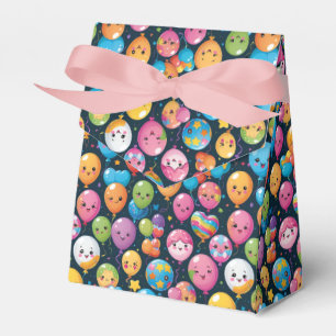 Ballotins Boîte de cadeau de fête de ballon de Joyeux Annive