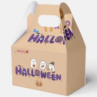 Ballotins Boîte de cadeau de fête Halloween de fantôme migno