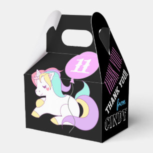 Ballotins Boîte de cadeau de fête Licorne Mignonne Personnal