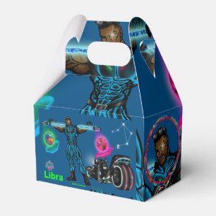 Ballotins Boîte de cadeau de fête sur le thème de la Balance