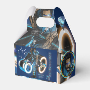 Ballotins Boîte de cadeau de fête sur le thème du Sagittaire
