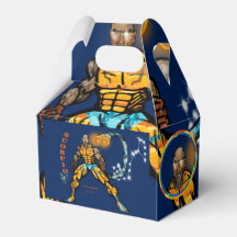 Boîte de cadeau de fête sur le thème du Scorpion