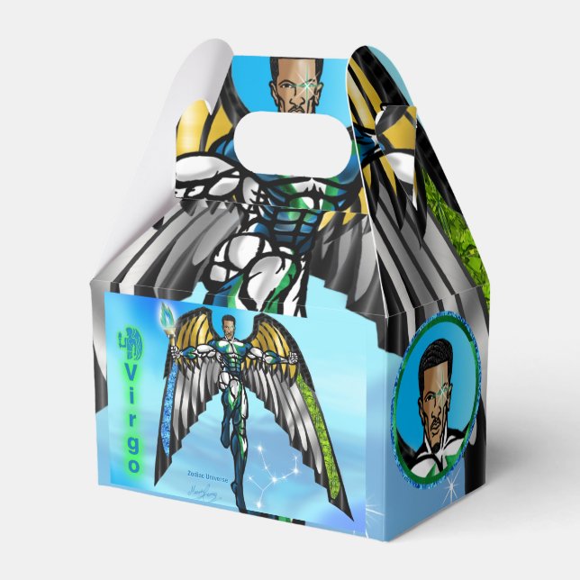 Ballotins Boîte de cadeau de fête thème Vierge (Verso)