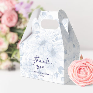 Ballotins Boîte de cadeau de mariage élégante à motif floral