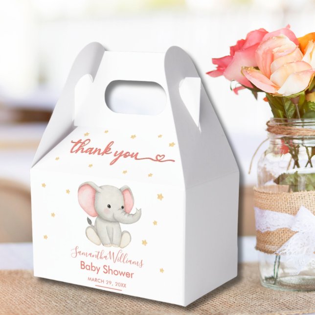 Ballotins Boîte de cadeau éléphant bébé douce (Créateur téléchargé)