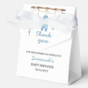 Ballotins Boîte de cadeau pour Baby Shower Petit Pêcheur Ble