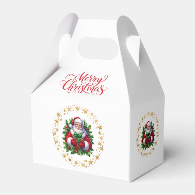 Ballotins Boîte de cadeau Santa Favor (Verso)
