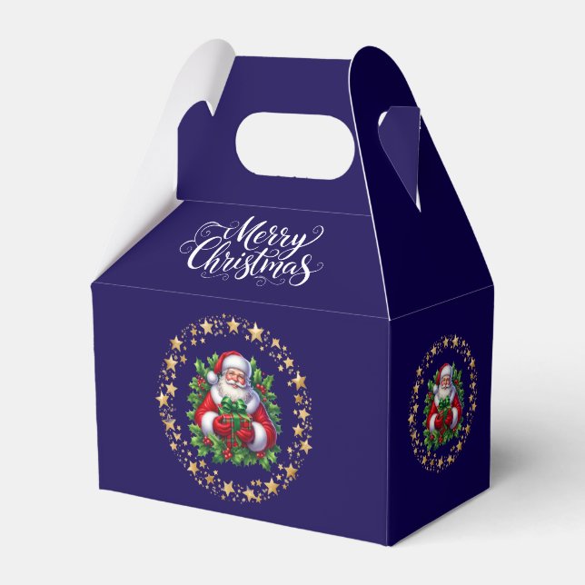 Ballotins Boîte de cadeau Santa Favor (Verso)