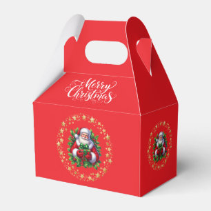 Ballotins Boîte de cadeau Santa Favor