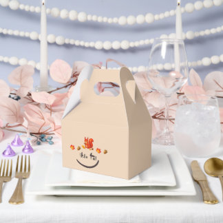 Ballotins Boîte de cadeaux de fête Boîte de cadeaux Bonjour