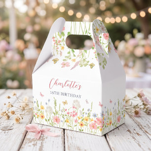 Ballotins Boîte de cadeaux de fête d'anniversaire de jardin