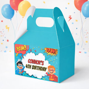Ballotins Boîte de cadeaux de fête d'anniversaire pour garço
