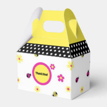 Boîte de cadeaux de fête Petites coccinelles