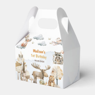 Ballotins Boîte de cadeaux de fête pour 1er anniversaire ave