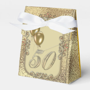 Ballotins Boîte de cadeaux de fête pour les 50 ans d'anniver