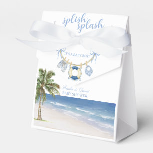 Ballotins Boîte de cadeaux pour une baby shower : Plouf ! Pl