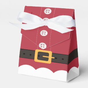Ballotins Boîte de carte cadeau Santa Claus Suit   Argent de