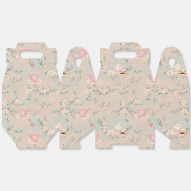 Ballotins Boîte de faveur (Déplié)