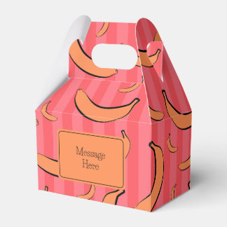 Ballotins Boîte de faveur à motif de banane